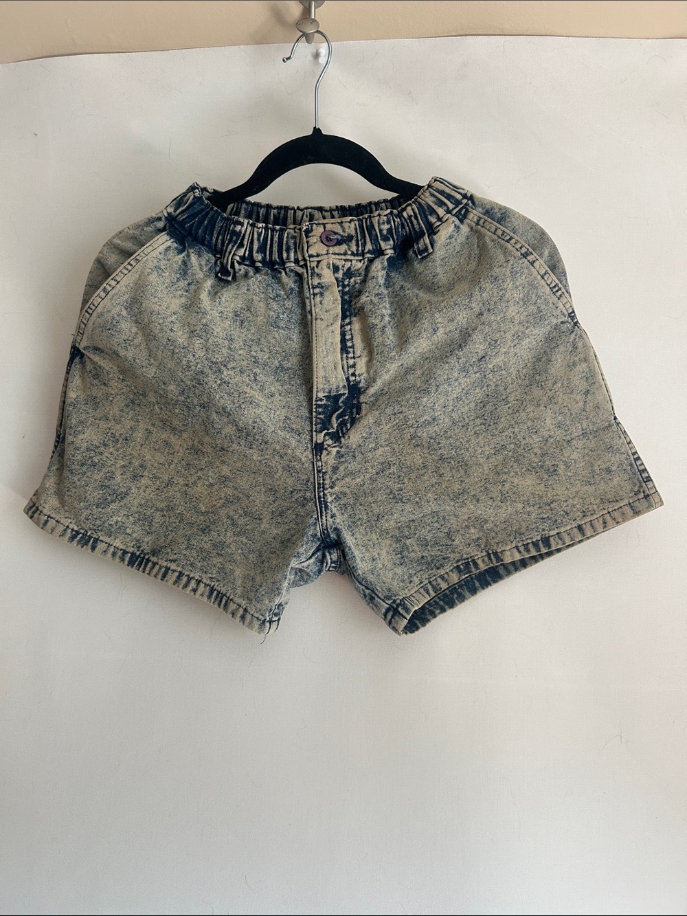 Vintage women’s  Acid Wash Denim Shorts Boston Harbour